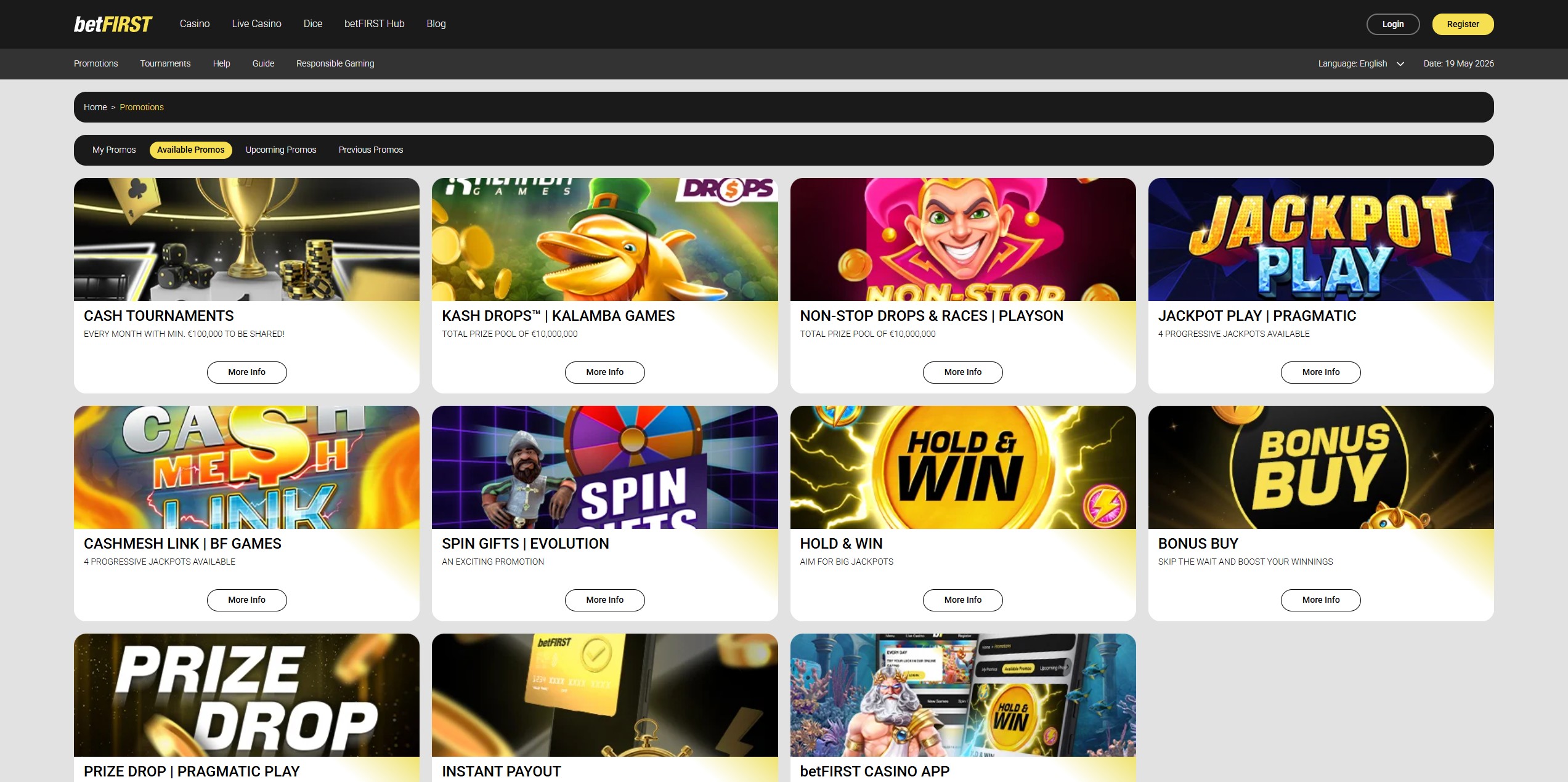 BetFIRST Casino screenshot 3