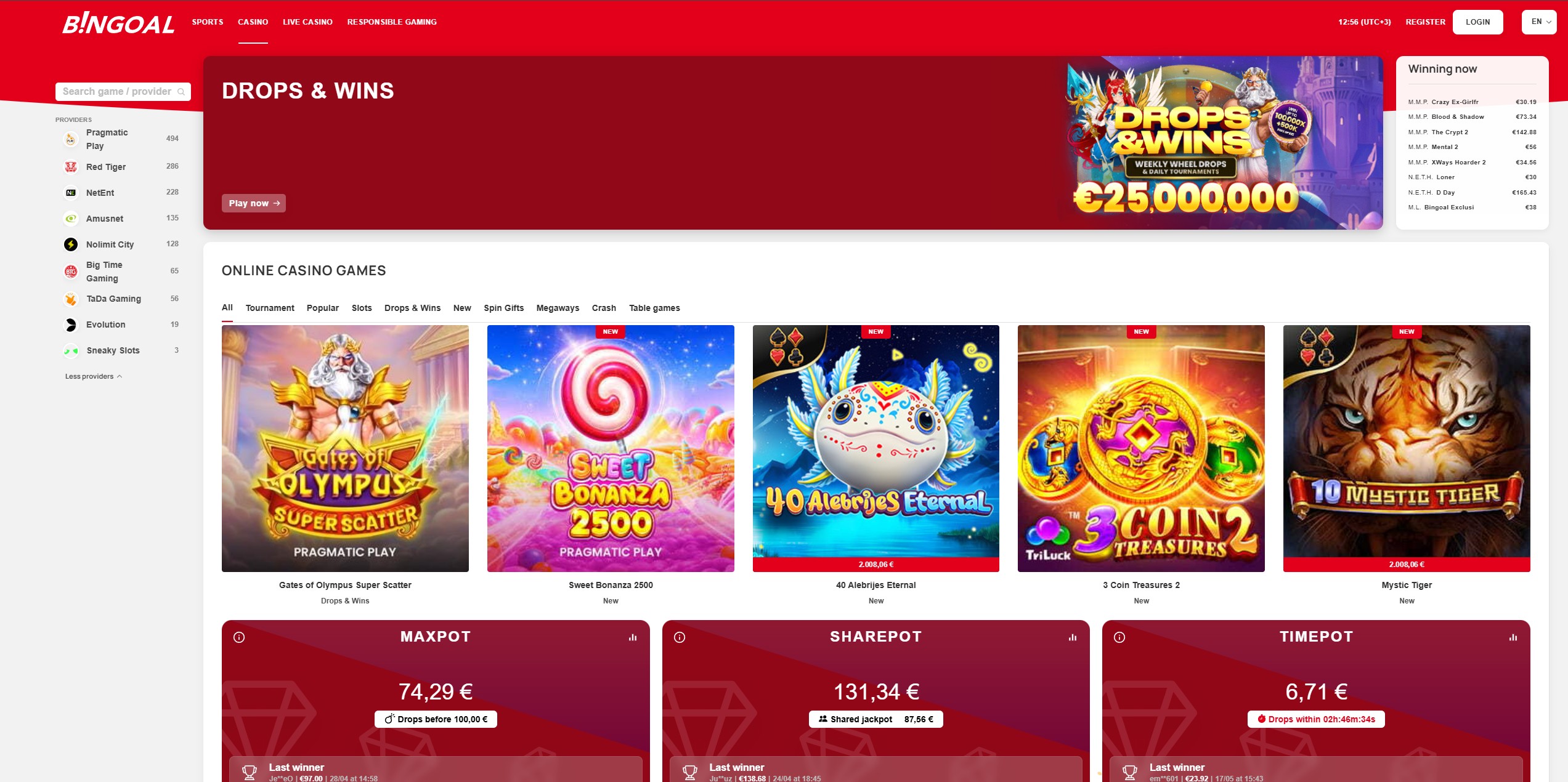 Bingoal Casino screenshot 2