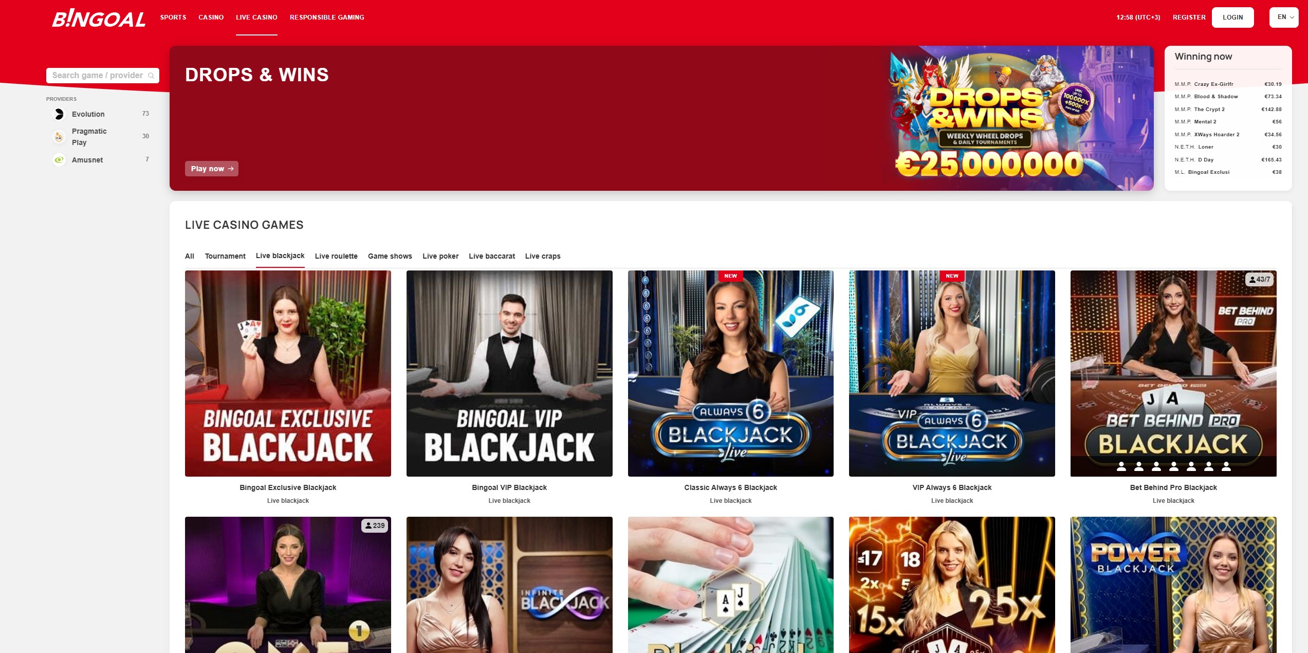 Bingoal Casino screenshot 3