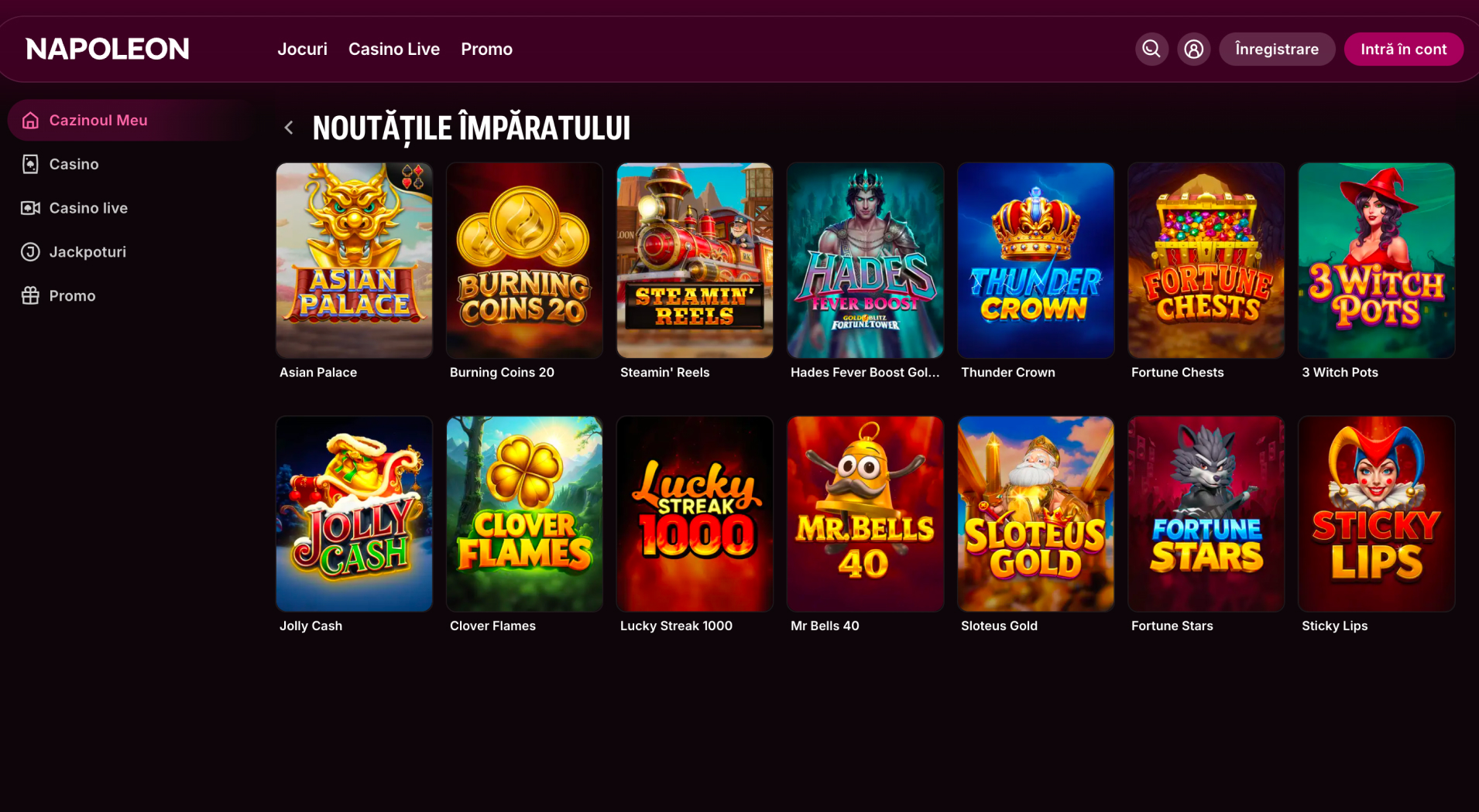 Napoleon Casino screenshot 5
