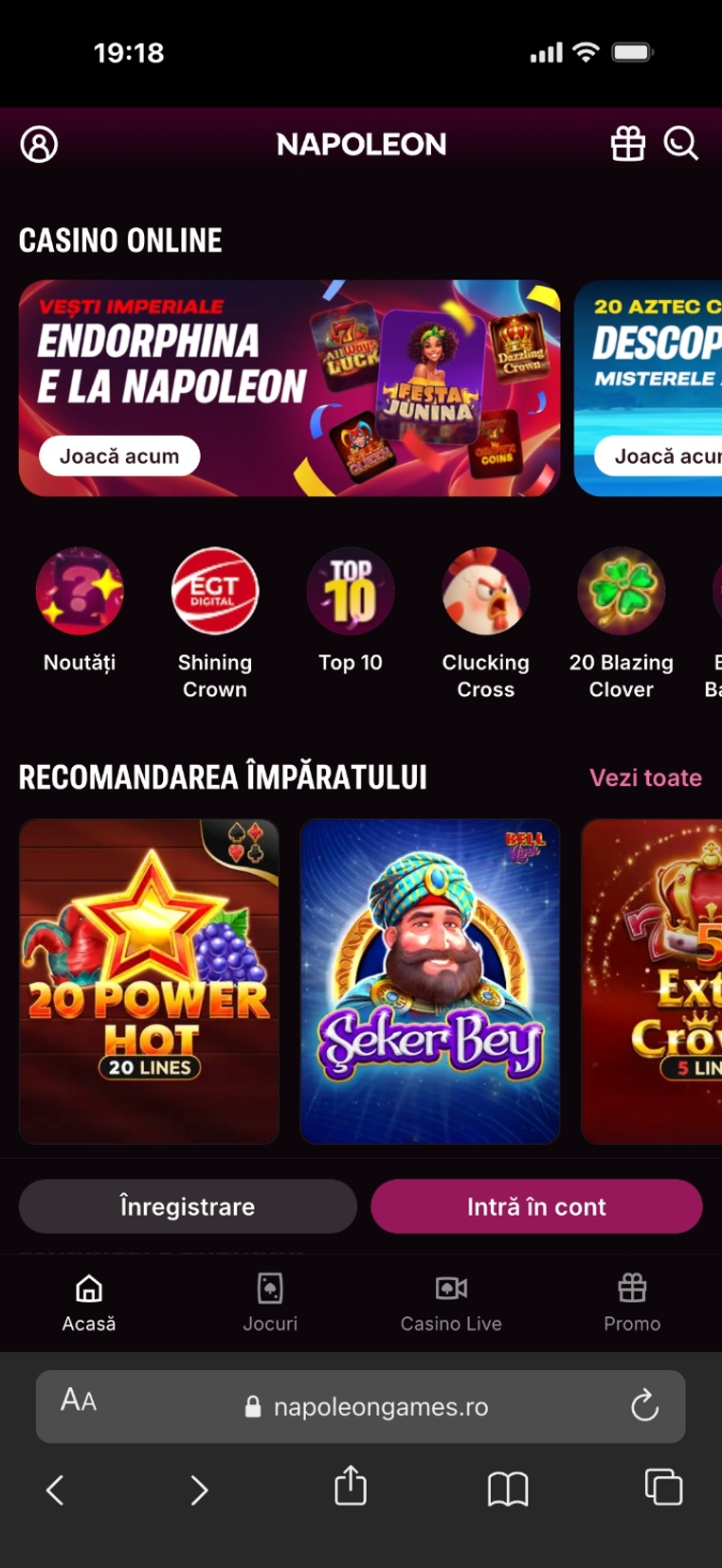 Napoleon Casino mobile home