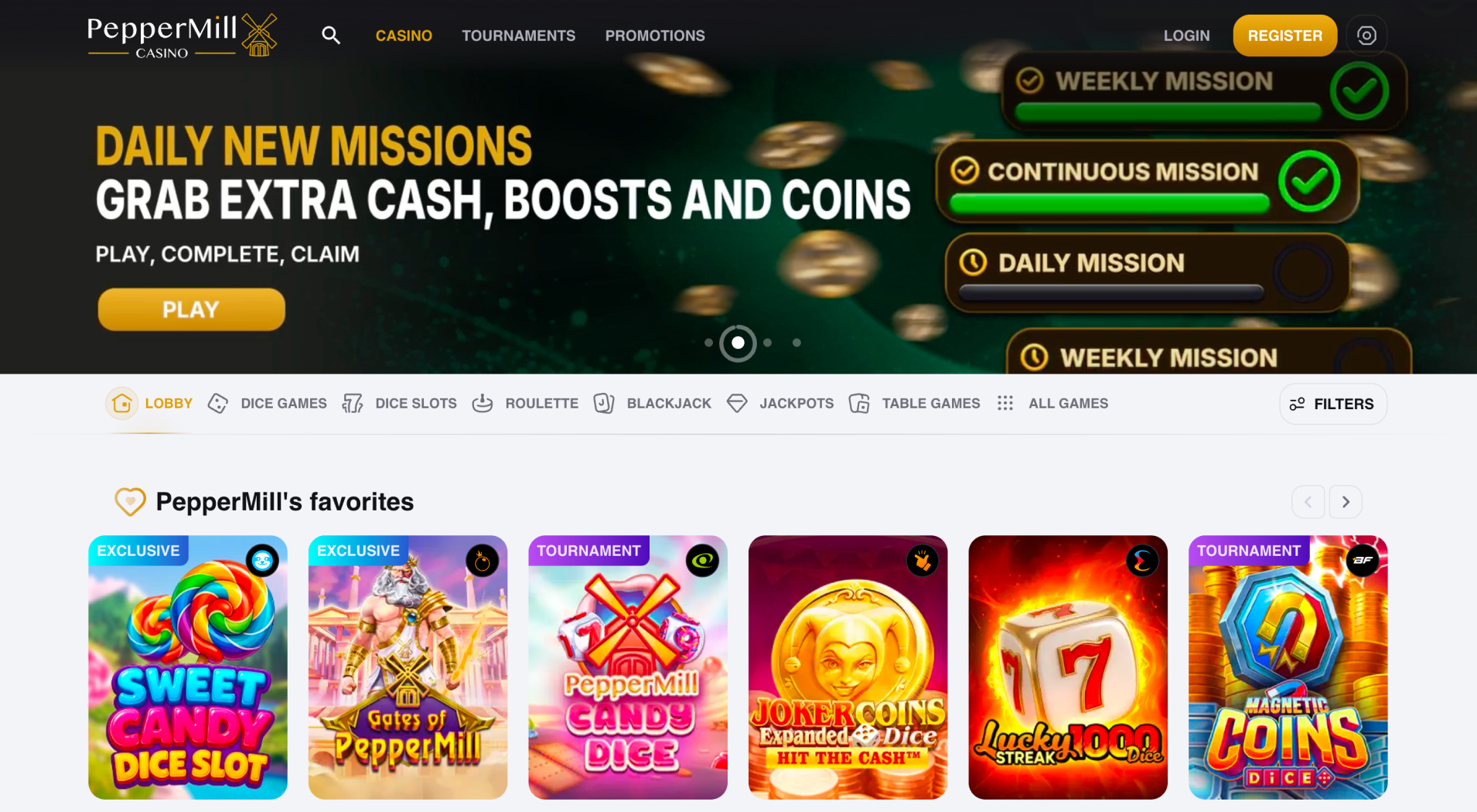 Peppermill Casino screenshot 1
