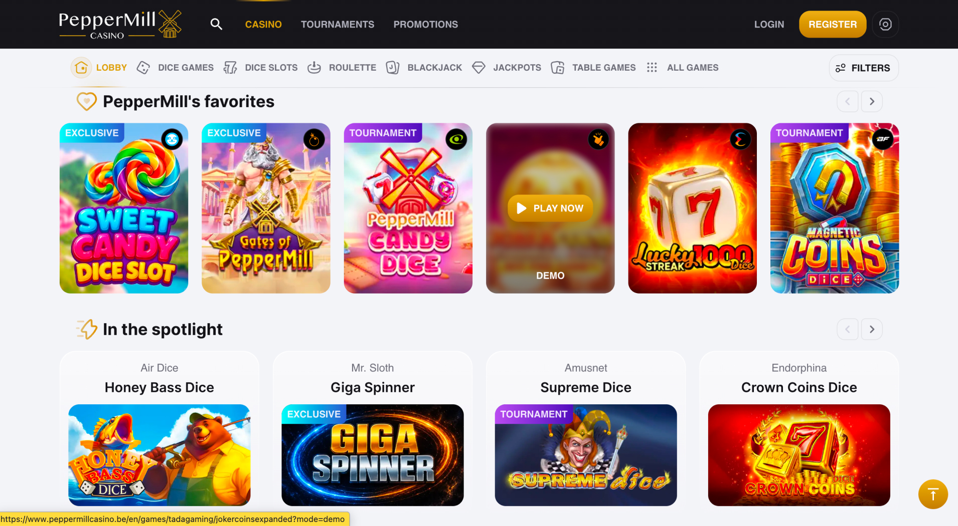 Peppermill Casino screenshot 2