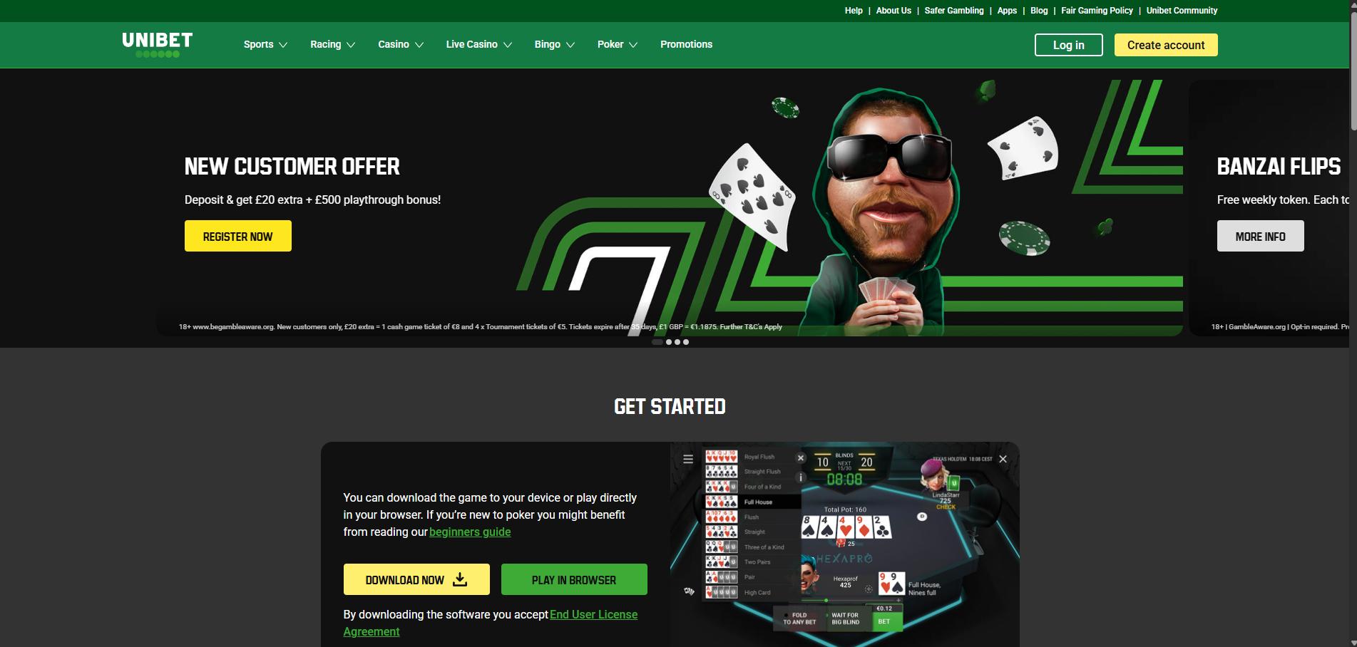 Unibet Casino screenshot 4