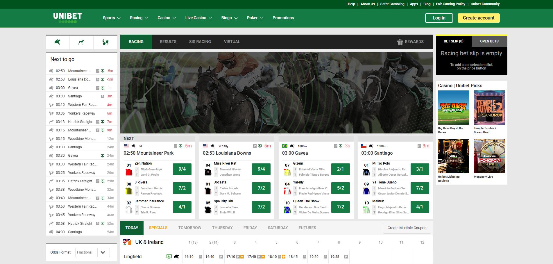 Unibet Casino screenshot 5